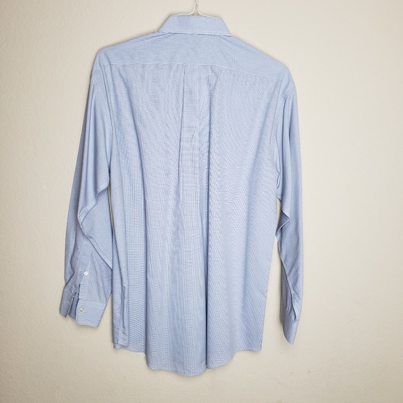 Jos. A. Bank Blue and White Dress Shirt - Picture 2 of 4